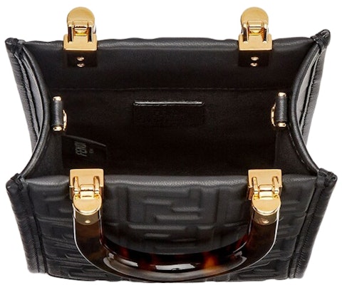 Fendi oleh Marc Jacobs Mini Sunshine Shopper Beg Kulit Hitam Lookbook Fendi oleh Marc Jacobs Mini Sunshine Shopper Beg Kulit Hitam