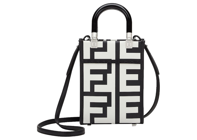 Fendi by Marc Jacobs Mini Sunshine Shopper Two-Tone Leather Mini-Bag