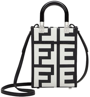 Marc Jacobs款Fendi迷你Sunshine双色皮革购物袋 Buy Marc Jacobs款Fendi迷你Sunshine双色皮革购物袋