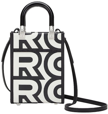 Marc Jacobs款Fendi迷你Sunshine双色皮革购物袋 Order Marc Jacobs款Fendi迷你Sunshine双色皮革购物袋