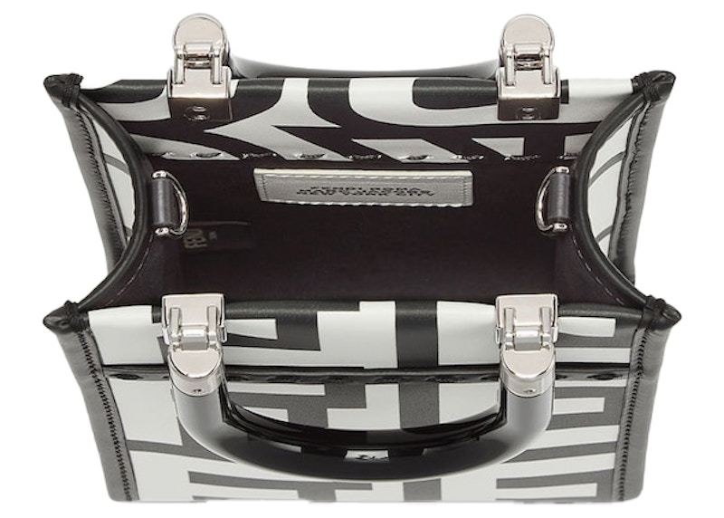 Lookbook Marc Jacobs款Fendi迷你Sunshine双色皮革购物袋