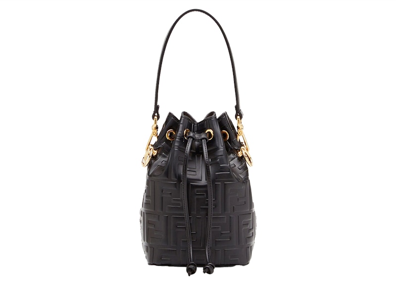 Fendi by Marc Jacobs Mon Tresor Black Leather Mini-Bag