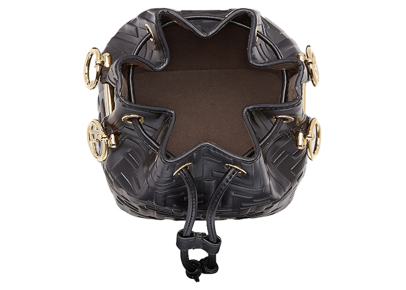 Lookbook Beg Mini Kulit Hitam Mon Tresor Fendi oleh Marc Jacobs