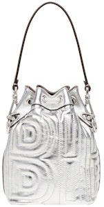 Fendi by Marc Jacobs Mon Tresor Tas Mini Kulit Quilted Perak Order Fendi by Marc Jacobs Mon Tresor Tas Mini Kulit Quilted Perak