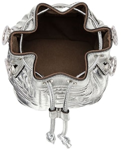 Fendi by Marc Jacobs Mon Tresor Tas Mini Kulit Quilted Perak Lookbook Fendi by Marc Jacobs Mon Tresor Tas Mini Kulit Quilted Perak