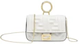 Buy Fendi by Marc Jacobs Nano Baguette Charm White Nappa Leather Charm