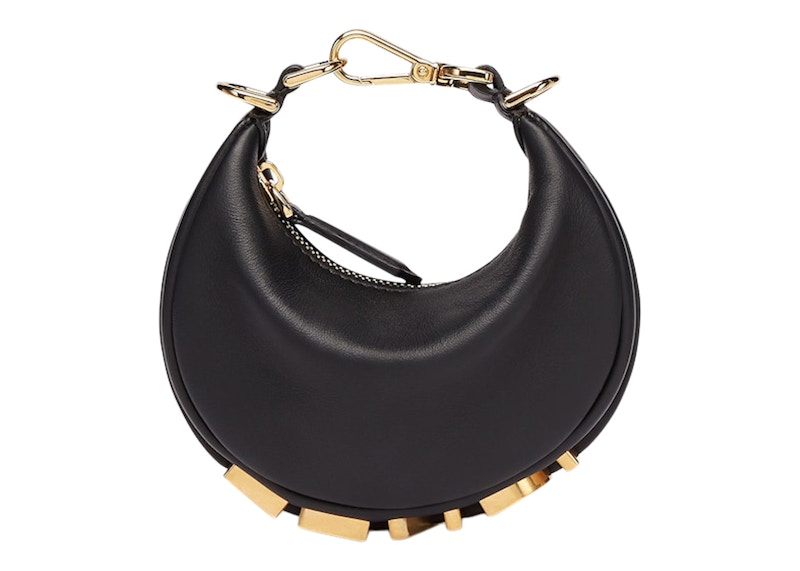 Order 펜디 바이 마크 제이콥스 나노 펜디그래피 블랙 가죽 참 (Shortened: 나노 펜디그래피 참)
