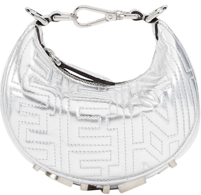 Fendi por Marc Jacobs Nano Fendigraphy Charol Plata en Cuero Napa. Order Fendi por Marc Jacobs Nano Fendigraphy Charol Plata en Cuero Napa.