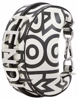 Fendi by Marc Jacobs Nano Fendigraphy Two-Tone Leather Charm Fendi by Marc Jacobs Nano Fendigraphy Two-Tone Leather Charm