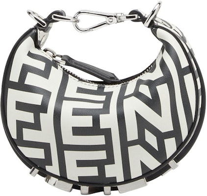 Fendi by Marc Jacobs Nano Fendigraphy Two-Tone Leather Charm Order Fendi by Marc Jacobs Nano Fendigraphy Two-Tone Leather Charm