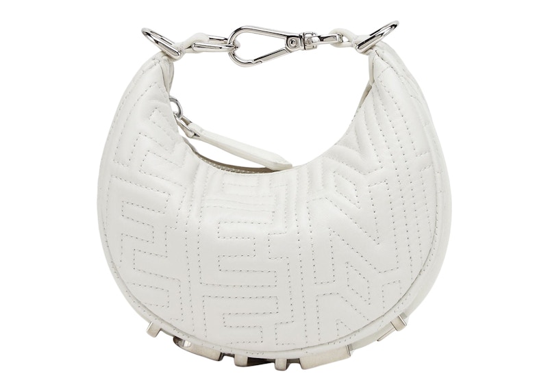 Order マーク・ジェイコブスによるフェンディグラフィー ホワイトナッパレザーチャーム