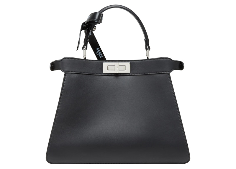 Order 芬迪Marc Jacobs联名黑色中号Peekaboo ISeeU皮革包