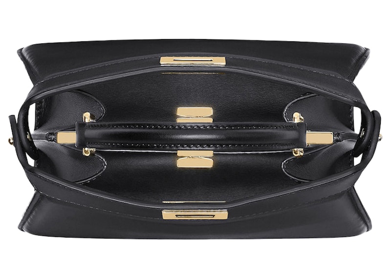 Lookbook Beg Tangan Kulit Nappa Berpad Hitam Fendi Marc Jacobs Peekaboo ISeeU Petite