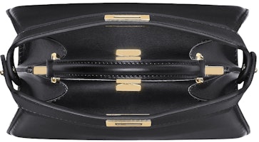 芬迪 马克·雅各布斯 Peekaboo ISeeU 小号黑色皮革包 Lookbook 芬迪 马克·雅各布斯 Peekaboo ISeeU 小号黑色皮革包