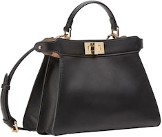 Fendi by Marc Jacobs Peekaboo Iseeu Small Black Leather Bag Fendi by Marc Jacobs Peekaboo Iseeu Small Black Leather Bag