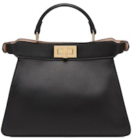 Bolso de Cuero Negro Fendi por Marc Jacobs Peekaboo Iseeu Pequeño Order Bolso de Cuero Negro Fendi por Marc Jacobs Peekaboo Iseeu Pequeño