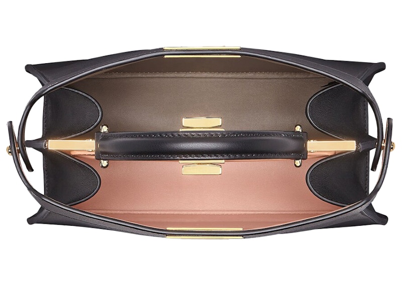 Lookbook Fendi 马克·雅各布斯设计 Iseeu 小号黑色皮革包