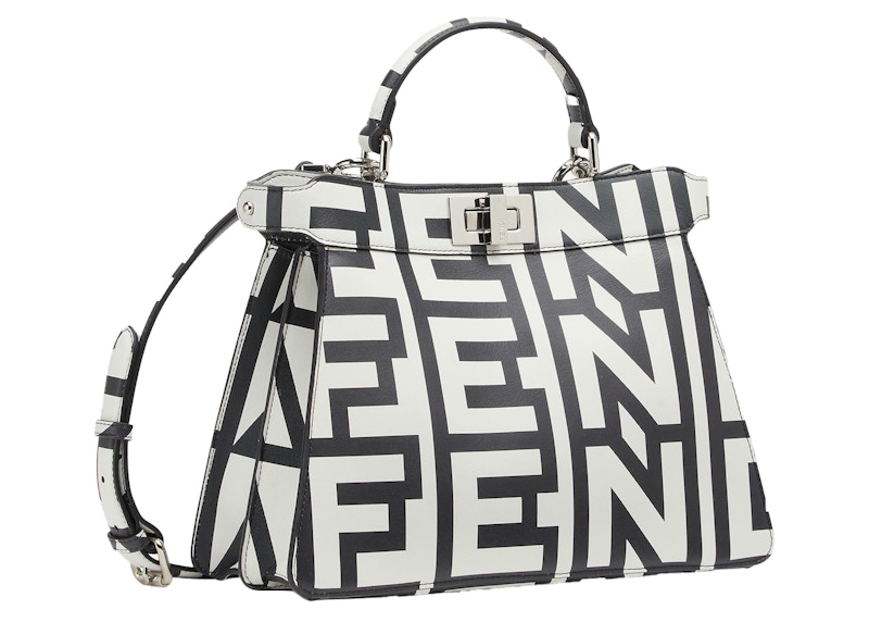 Fendi by Marc Jacobs Peekaboo ISeeU Small Two-Tone Leather Bag