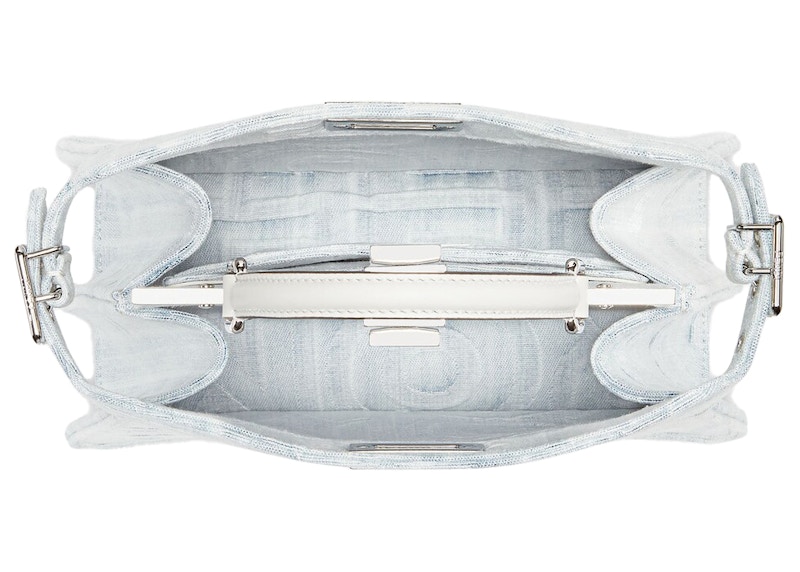 Lookbook Bolso Fendi Marc Jacobs Peekaboo ISeeU Pequeño Blanco de Denim.