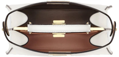 Order 馬克·雅各布斯 Fendi Peekaboo Iseeu 小號白色皮革包包