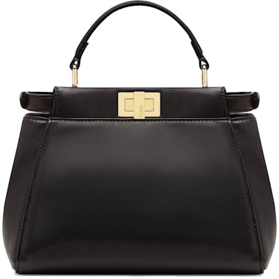 Fendi oleh Marc Jacobs Peekaboo Mini Beg Kulit Hitam Nappa Order Fendi oleh Marc Jacobs Peekaboo Mini Beg Kulit Hitam Nappa