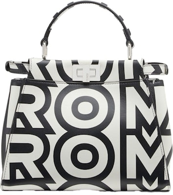 芬迪马克·雅各布斯设计双拼色迷你Peekaboo皮革包 Order 芬迪马克·雅各布斯设计双拼色迷你Peekaboo皮革包