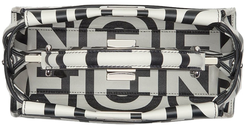 芬迪马克·雅各布斯设计双拼色迷你Peekaboo皮革包 Lookbook 芬迪马克·雅各布斯设计双拼色迷你Peekaboo皮革包