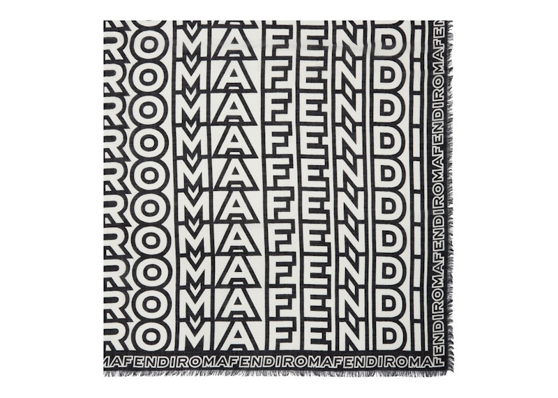 Fendi by Marc Jacobs Shawl Two-Tone Wool Shawl