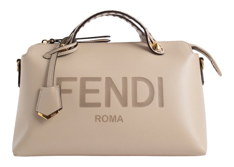 Fendi By The Way Boston Bag Midi Beige