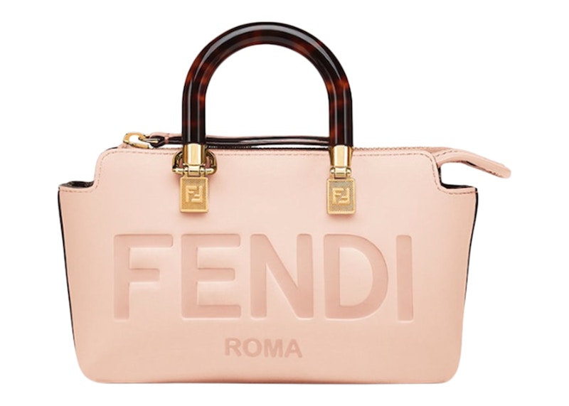 Fendi By The Way Boston Bag Mini Light Pink