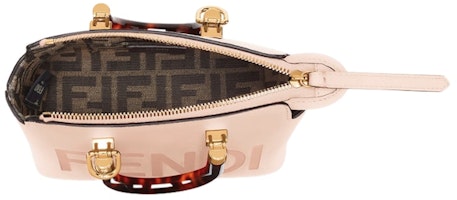 Fendi By The Way Boston Bag Mini Merah Jambu Lembut Lookbook Fendi By The Way Boston Bag Mini Merah Jambu Lembut