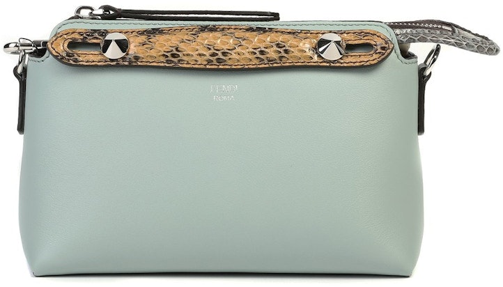 fendi-by-the-way-boston-bag-mini-snakeskin-green
