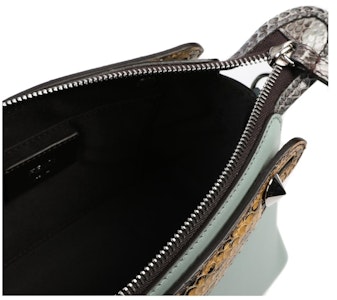 Fendi By The Way Boston Bag Mini Kulit Ular Hijau Lookbook Fendi By The Way Boston Bag Mini Kulit Ular Hijau