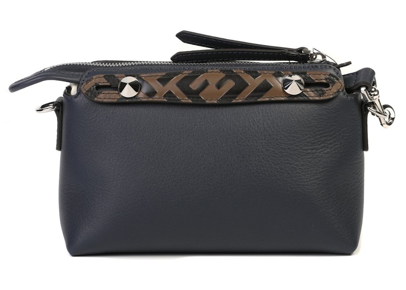 Order フェンディ バイザウェイ FFモチーフ付きミニボストンバッグ ネイビー