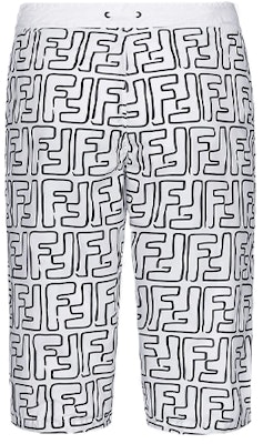 芬迪 California Sky FF印花黑白泳裤 FXB079ACKJF0ZNE Lookbook 芬迪 California Sky FF印花黑白泳裤 FXB079ACKJF0ZNE