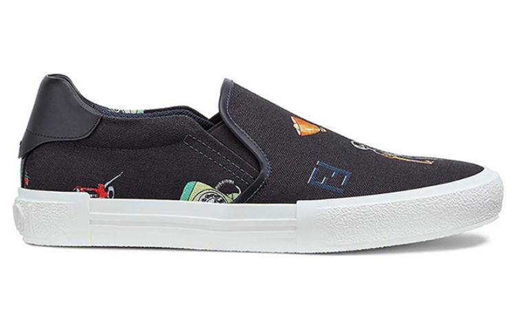 Fendi Canvas Slip-On 'Deep Blue' 圖 2