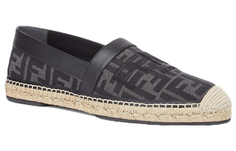 Fendi Canvas Sneaker 'Black' 圖 3