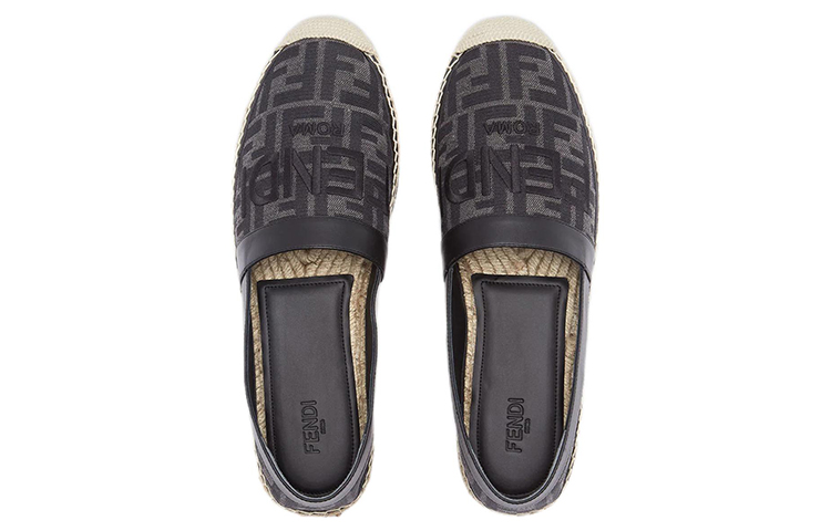 Fendi Canvas Sneaker 'Black' 圖 4
