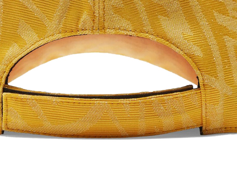 Order Fendi 黃色 FF 圖案帽子