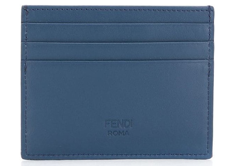 Fendi Card Holder FF Brown/Blue 圖 2