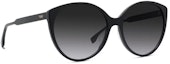 Shop FENDI Cat-Eye UV Protection Alloy Sunglasses Unisex Couple Style FE40029U-01B-59