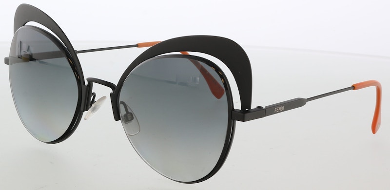 Fendi Cateye Sunglasses Black (0247/S 9O 0807)