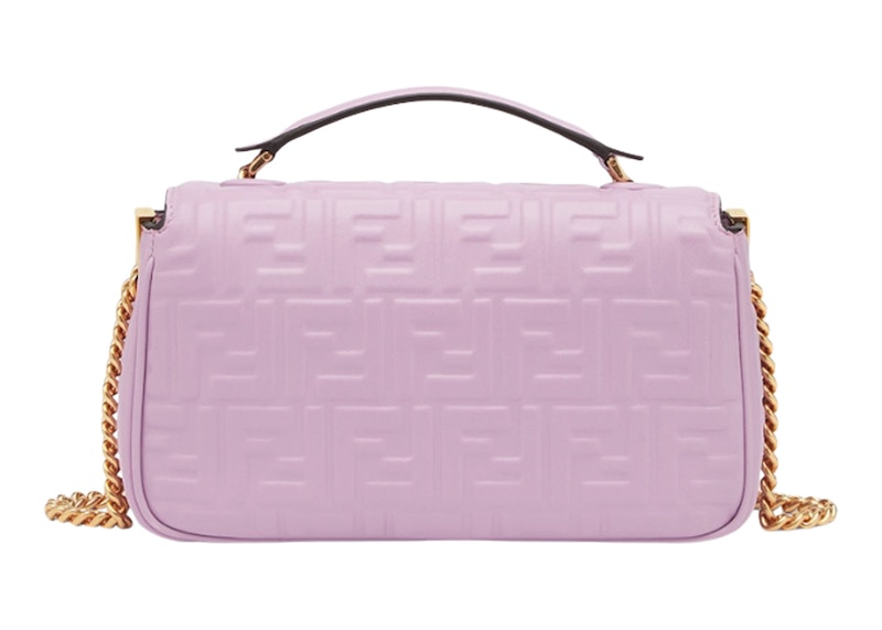 Order フェンディ チェーン バゲット ミディ 3D FF ライラック
