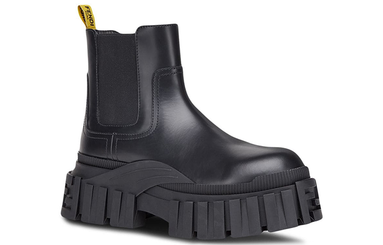 Fendi Chelsea Boot 'Black Leather' 圖 3