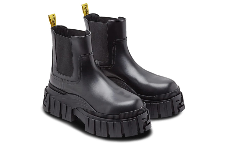 Fendi Chelsea Boot 'Black Leather' 圖 4