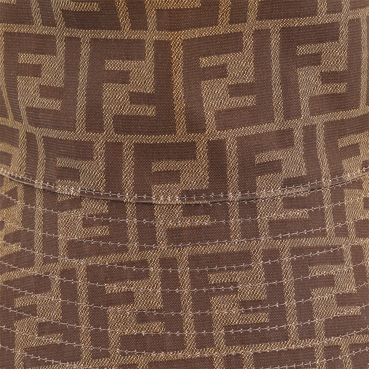 Details for Topi Bucket Unisex FENDI Logo Monogram Klasik Poliester FXQ200A2NPF17I9