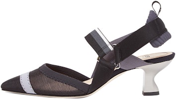 Fendi Colibrì Slingback 'Black Mesh' 8J6716A83FF17LN Fendi Colibrì Slingback 'Black Mesh' 8J6716A83FF17LN