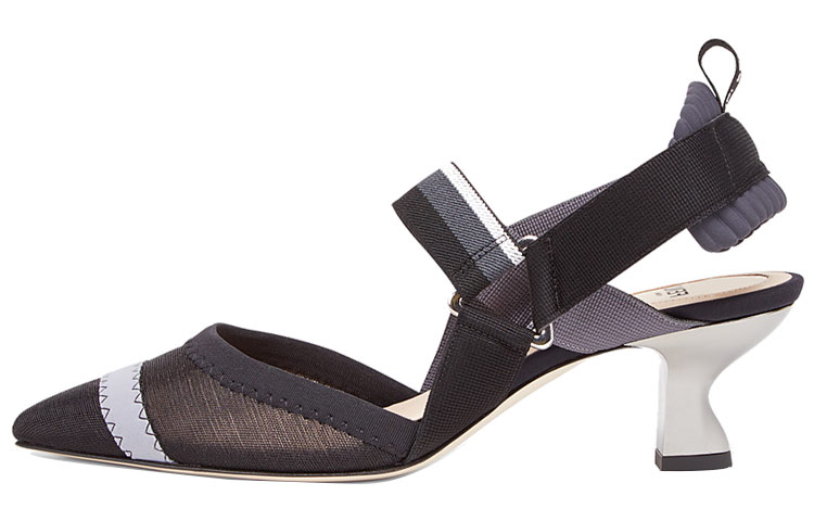Fendi Colibrì Slingback 'Black Mesh' 8J6716A83FF17LN
