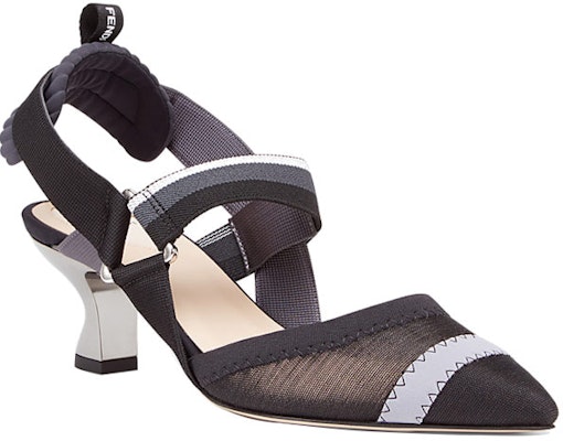 Fendi Colibrì Slingback 'Black Mesh' 8J6716A83FF17LN Lookbook Fendi Colibrì Slingback 'Black Mesh' 8J6716A83FF17LN