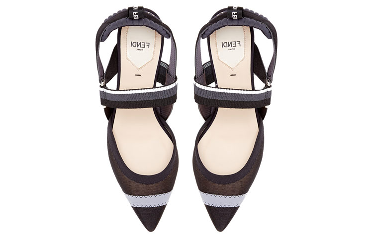Purchase Fendi Colibrì Slingback 'Black Mesh' 8J6716A83FF17LN